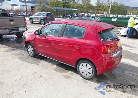 2015 Mitsubishi Mirage De/Rf z USA, uszkodzony, nr VIN ML32A3HJ6FH036972